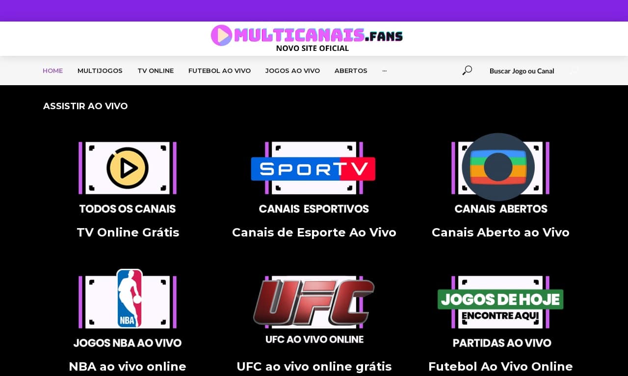 Multicanais - Multi canal - Assistir Futebol Ao Vivo Grátis
