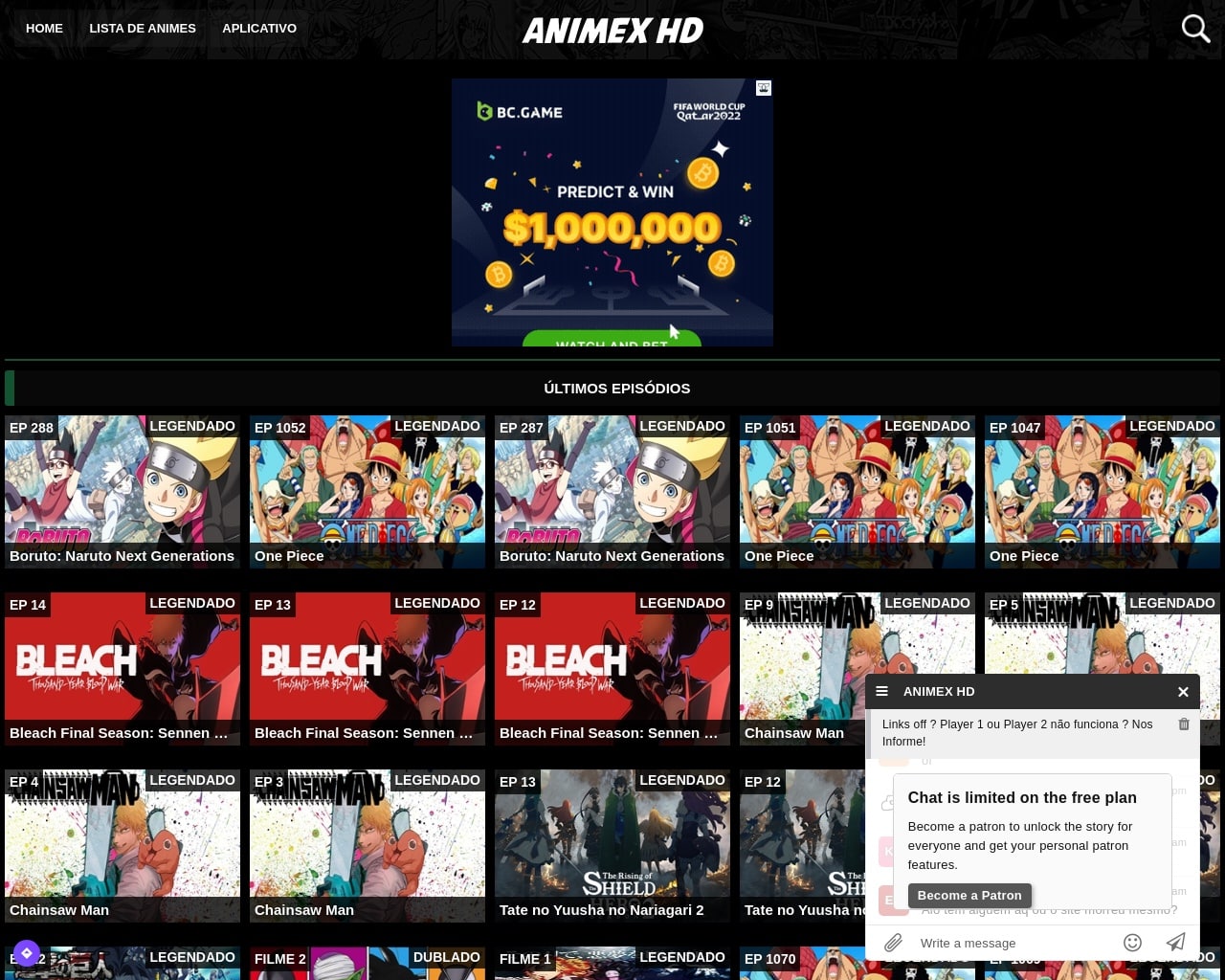 Animex HD - Animes Online Grátis em HD