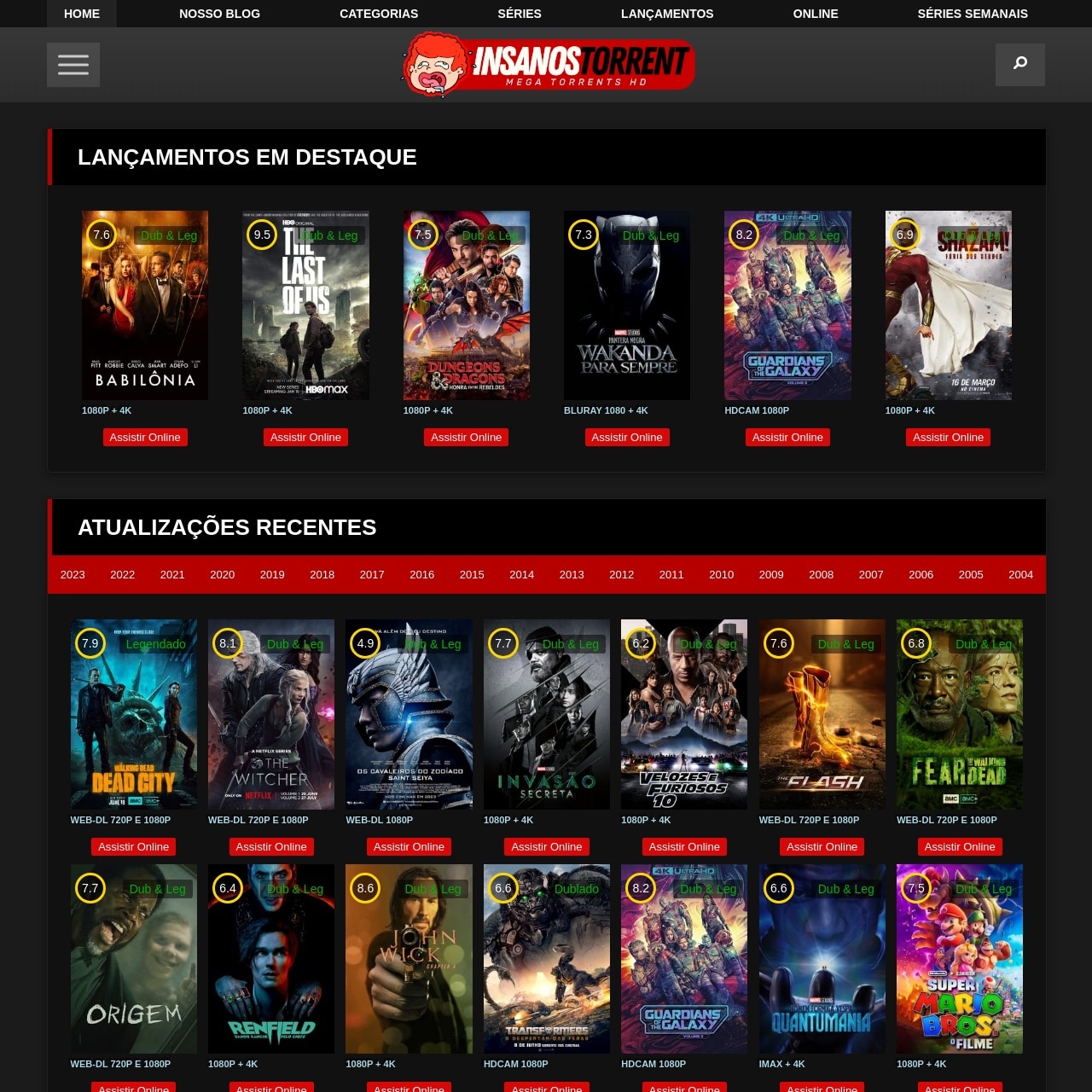 Torrent Cine - Download Filmes e Séries HD Grátis
